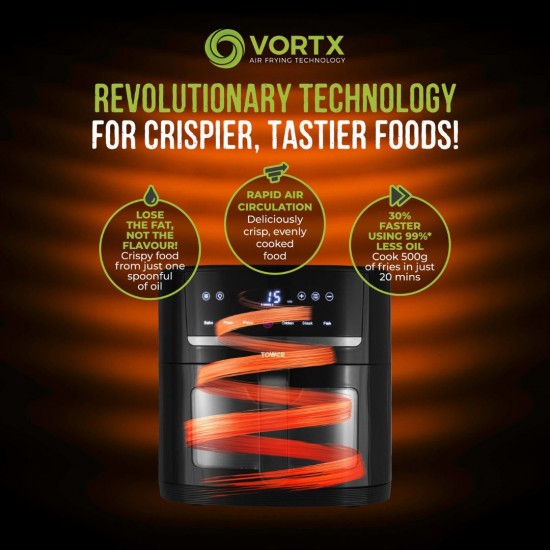 Shop quality TOWER , Vortx  SpaceSaver Air Fryer, 8L in Kenya from vituzote.com Shop in-store or online and get countrywide delivery!